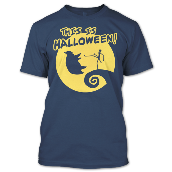 A black t-shirt with the shopify logo