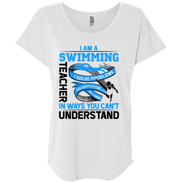 I Am A Swimming Teacher T Shirt, Being A Swimming T Shirt, Awesome T-Shirts