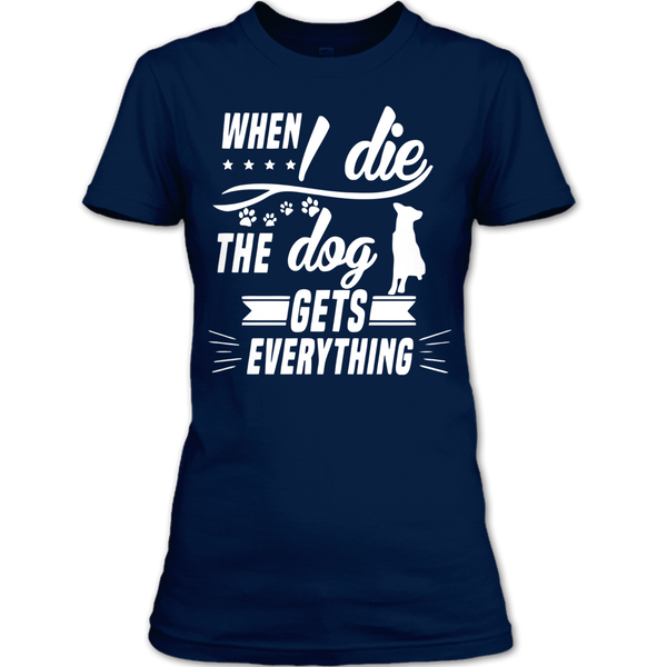 A black t-shirt with the shopify logo