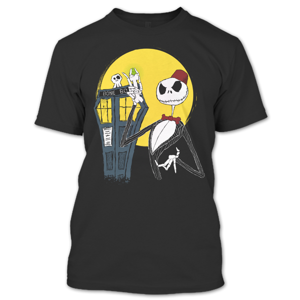 A black t-shirt with the shopify logo