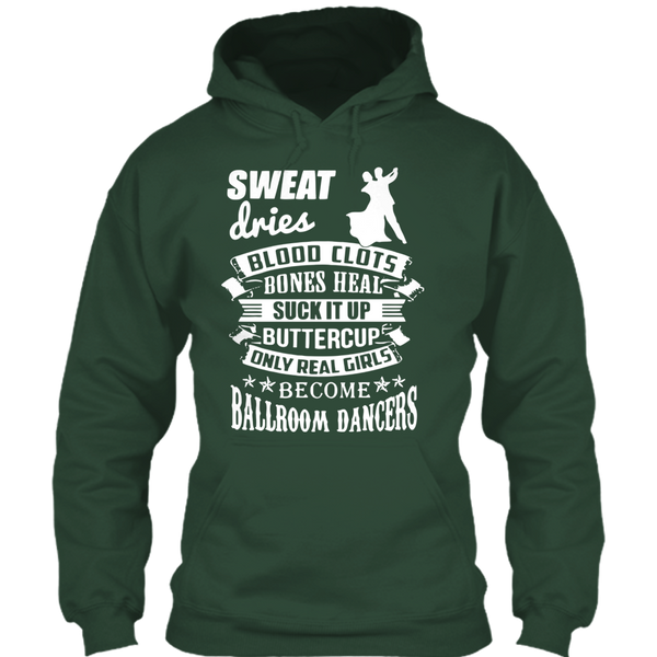 A black t-shirt with the shopify logo