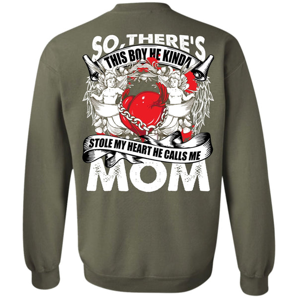 Stole My Heart T Shirt, I Love Mom Sweatshirt