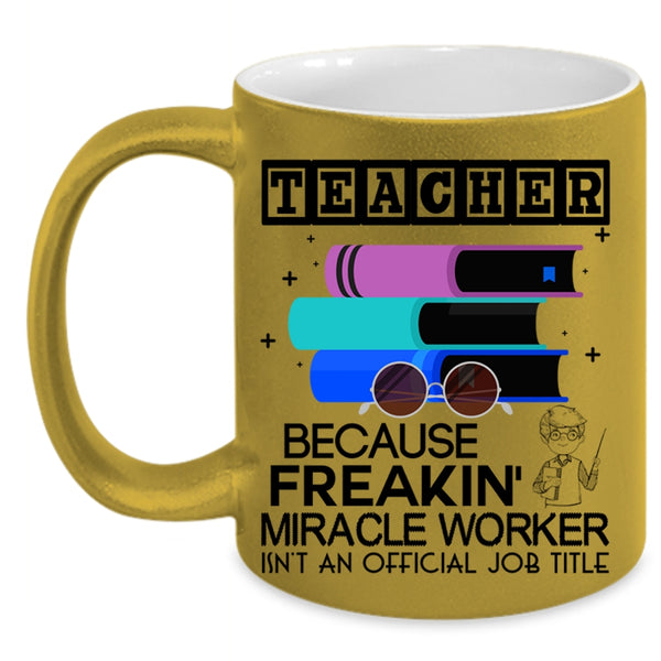 Awesome Gift For Teachers Coffee Mug, Teacher Accent Mug