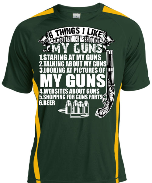 Shooting My Guns T Shirt, Being A Veteran T Shirt, Cool Shirt