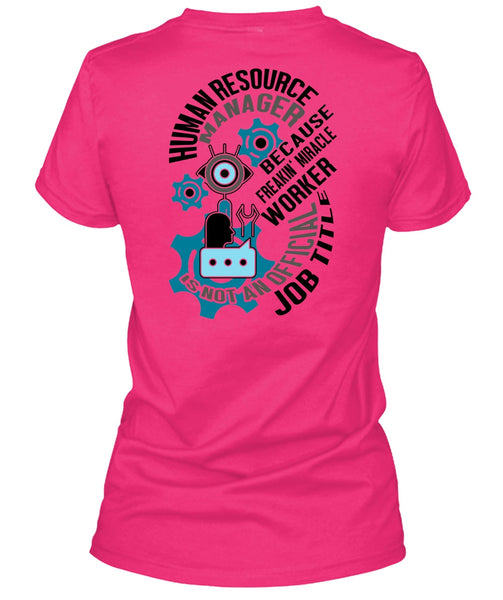 Human Resource Manager T Shirt, I Love Manager T Shirt