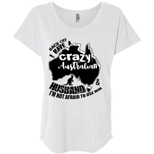 Crazy Australian Husband T Shirt, I Love Husband T Shirt, Awesome T-Shirts