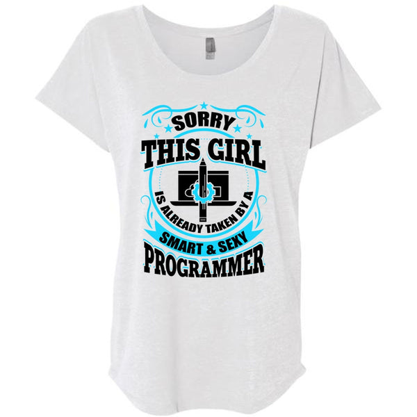 Taken By A Smart Programmer T Shirt, I Love Programmer T Shirt, Awesome T-Shirts