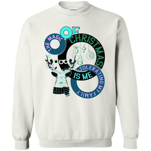 Coolest Merry Christmas T Shirt, The Magic Of Christmas Is Me Sweatshirt