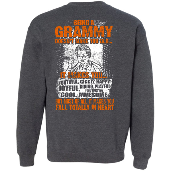 Fall Totally In Heart T Shirt, I Love Grammy Sweatshirt
