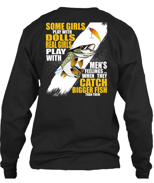 They Catch Bigger Fish T Shirt, Being A Fisher T Shirt