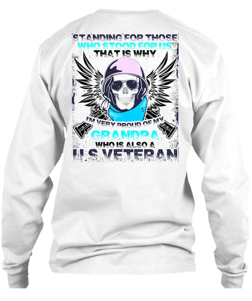 Grandpa Who Is Also US Veteran T Shirt, I Love Veteran T Shirt