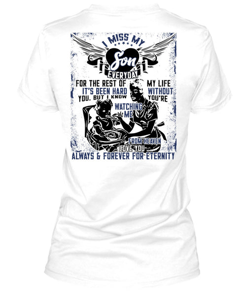 I Miss My Son T Shirt, Being A Son T Shirt
