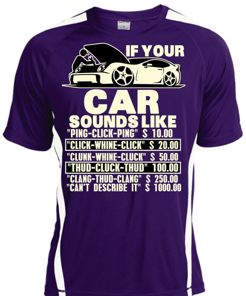 If Your Car Sounds Like T Shirt, Being A Mechanic T Shirt, Cool Shirt