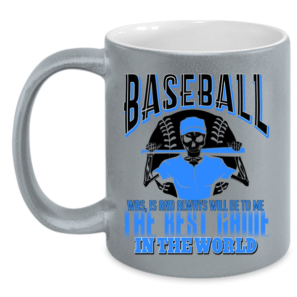 Sport Coffee Mug, Baseball Is The Best Game In The World Accent Mug