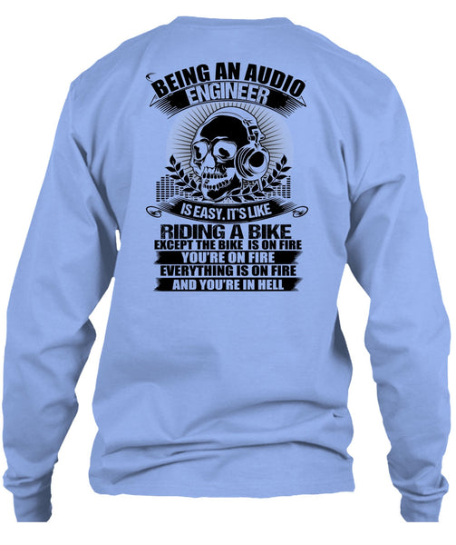 Being An Audio Engineer T Shirt, I Love Music T Shirt