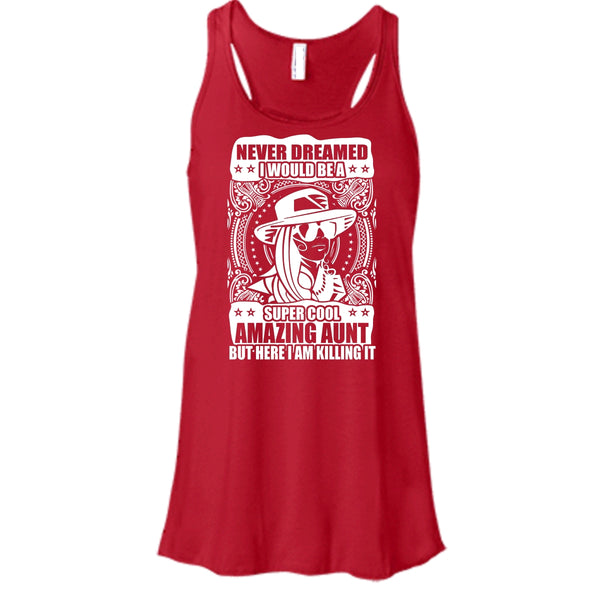Cool Amazing Aunt T Shirt, Coolest Aunt Tank Top