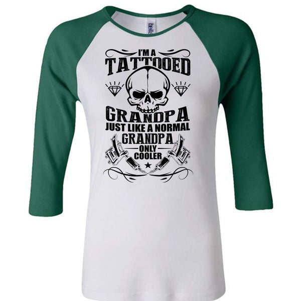 I'm A Tattooed Grandpa T Shirt, I Love Tattoo T Shirt, Awesome T-Shirts