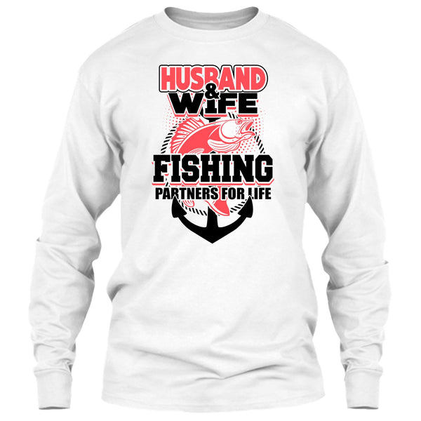 Husband & Wife T Shirt, Coolest Fishing T Shirt
