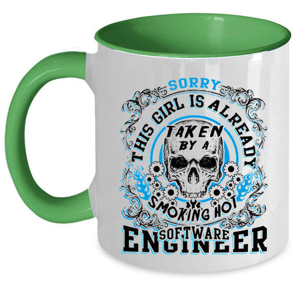 Beautiful Wife Coffee Mug, Taken By A Software Engineer Accent Mug