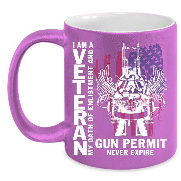 I Am A Veteran Coffee Mug, Funny Gift For Grandpa Coffee Cup