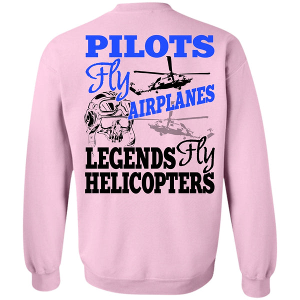 I Love Pilot T Shirt, Pilots Fly Airplanes Sweatshirt