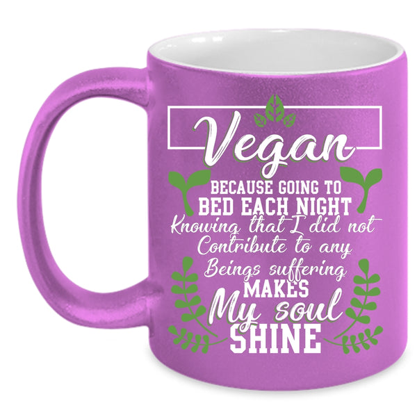 Vegan Coffee Mug, Cute Gift For Vegan Coffee Cup