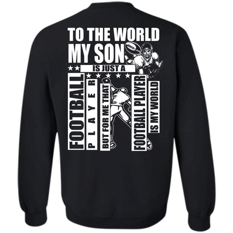 A black t-shirt with the shopify logo