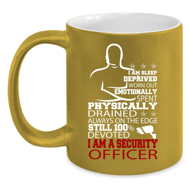 I Am A Security Officer Coffee Mug, Cool Security Officer Coffee Cup