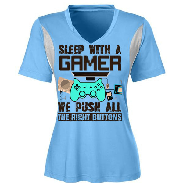 Sleep With A Gamer T Shirt, Being A Gamer T Shirt