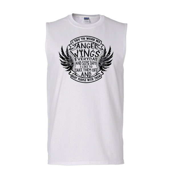 A black t-shirt with the shopify logo