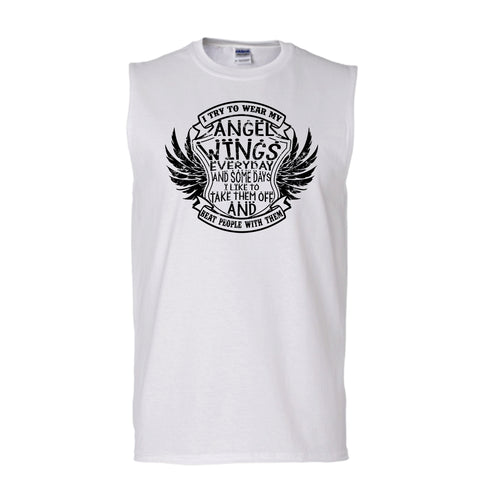 A black t-shirt with the shopify logo