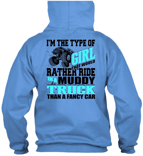 Ride In A Muddy Truck T Shirt, I Love Jeep T Shirt