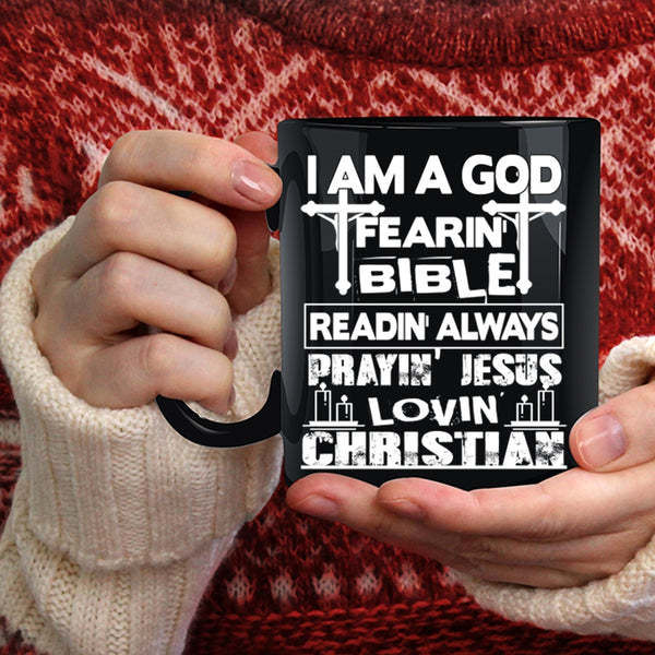 I Am A Loving Christian Coffee Mug, Awesome Coffee Cup