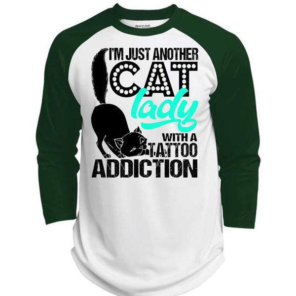I'm Just Another Cat Lady T Shirt, I Love Cat T Shirt, Awesome T-Shirts  (Polyester Game Baseball Jersey)