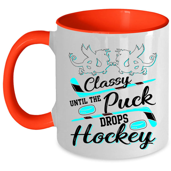 Funny Hockey Coffee Mug, Awesome Hockey Player Accent Mug