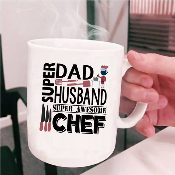 Awesome Chef Coffee Mug, Dad And Husband Cup