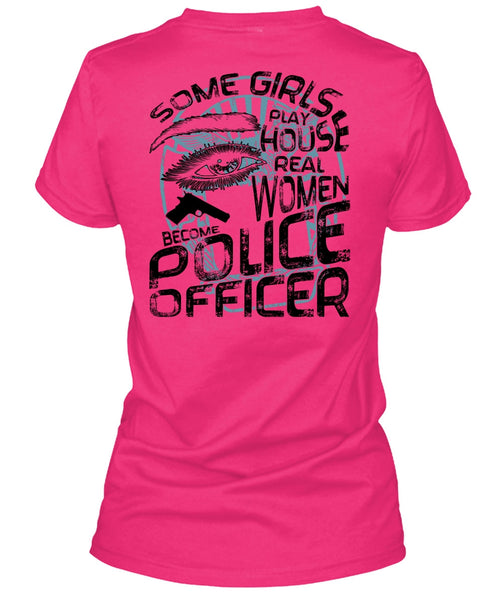 Become Police Officer T Shirt, I Love Police T Shirt