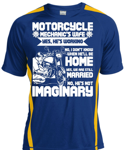 Motorcycle Mechanic's Wife T Shirt, We Are Still Married T Shirt, Cool Shirt