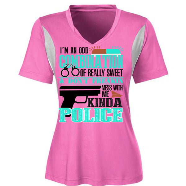 Mess With Me Kinda Police T Shirt, I Love Police T Shirt, Awesome T-Shirts