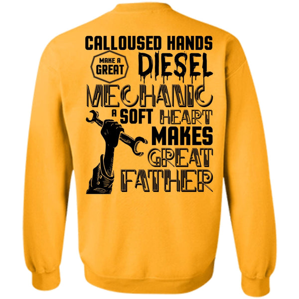 I Love Mechanic T Shirt, Make A Great Diesel Mechanic Sweatshirt