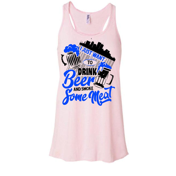 I Just Want To Drink Beer T Shirt, Coolest Beer Drinker Tank Top