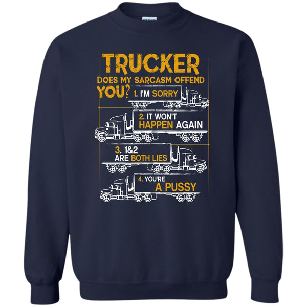 I'm A Trucker T Shirt, Coolest Truck Driver Sweatshirt
