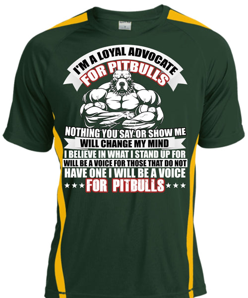 I'm A Loyal Advocate For Pit Bulls T Shirt, Voice For Pit Bulls T Shirt, Cool Shirt