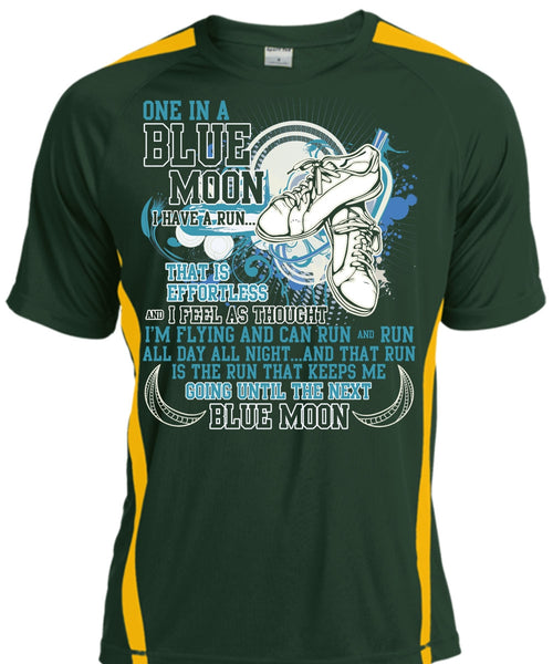 I'm Flying And Can Run T Shirt, One In A Blue Moon T Shirt, Cool Shirt