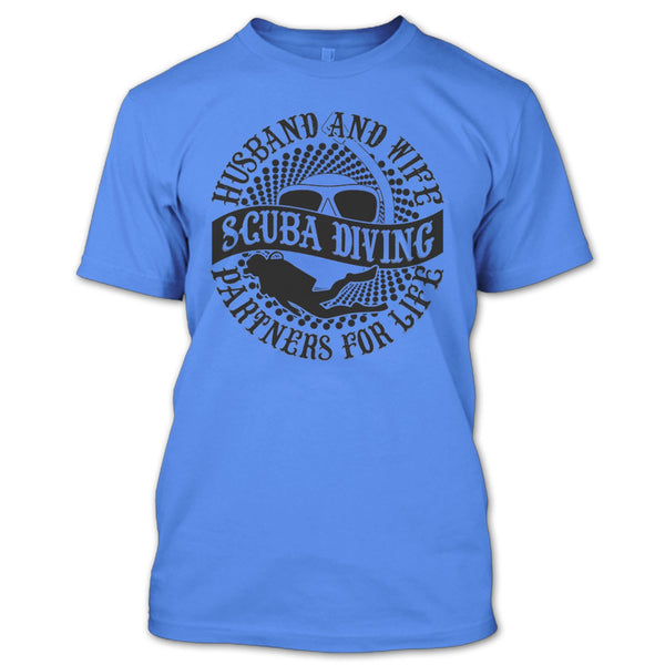 Husband And Wife T Shirt, Coolest Scuba Diver T Shirt