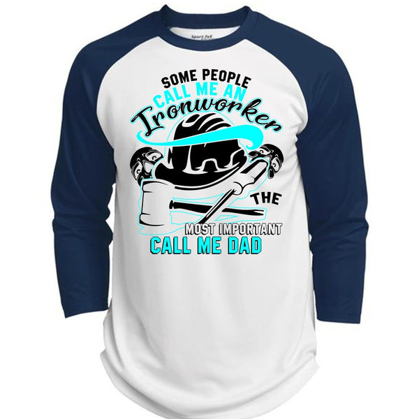 Call Me An Ironworker T Shirt, I Love Ironworker T Shirt, Awesome T-Shirts  (Polyester Game Baseball Jersey)