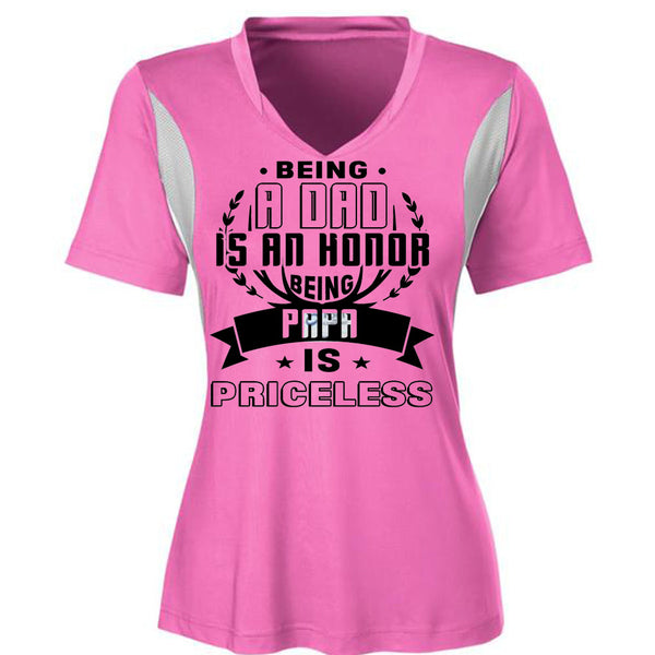 Being A Dad Is An Honor Being Papa Is Priceless T Shirt, Being A Father T Shirt, Awesome T-Shirts
