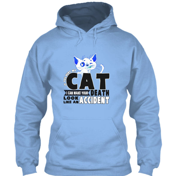 If You Hurt My Cat T Shirt, Funny Cat T Shirt