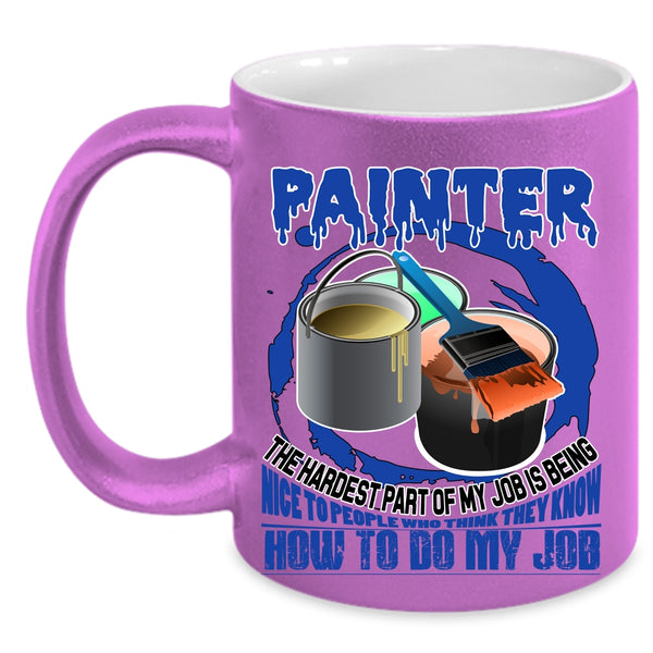 Cute Gift For Painter Coffee Mug, Painter Accent Mug