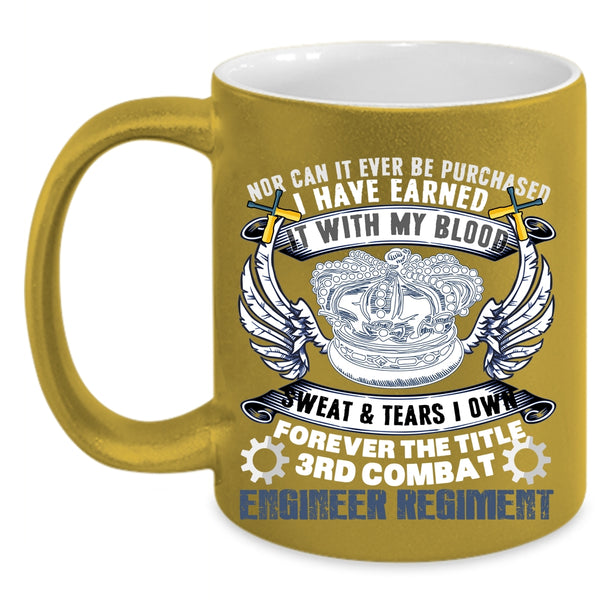 3rd Combat Engineer Regiment Coffee Mug, Awesome Engineers Coffee Cup
